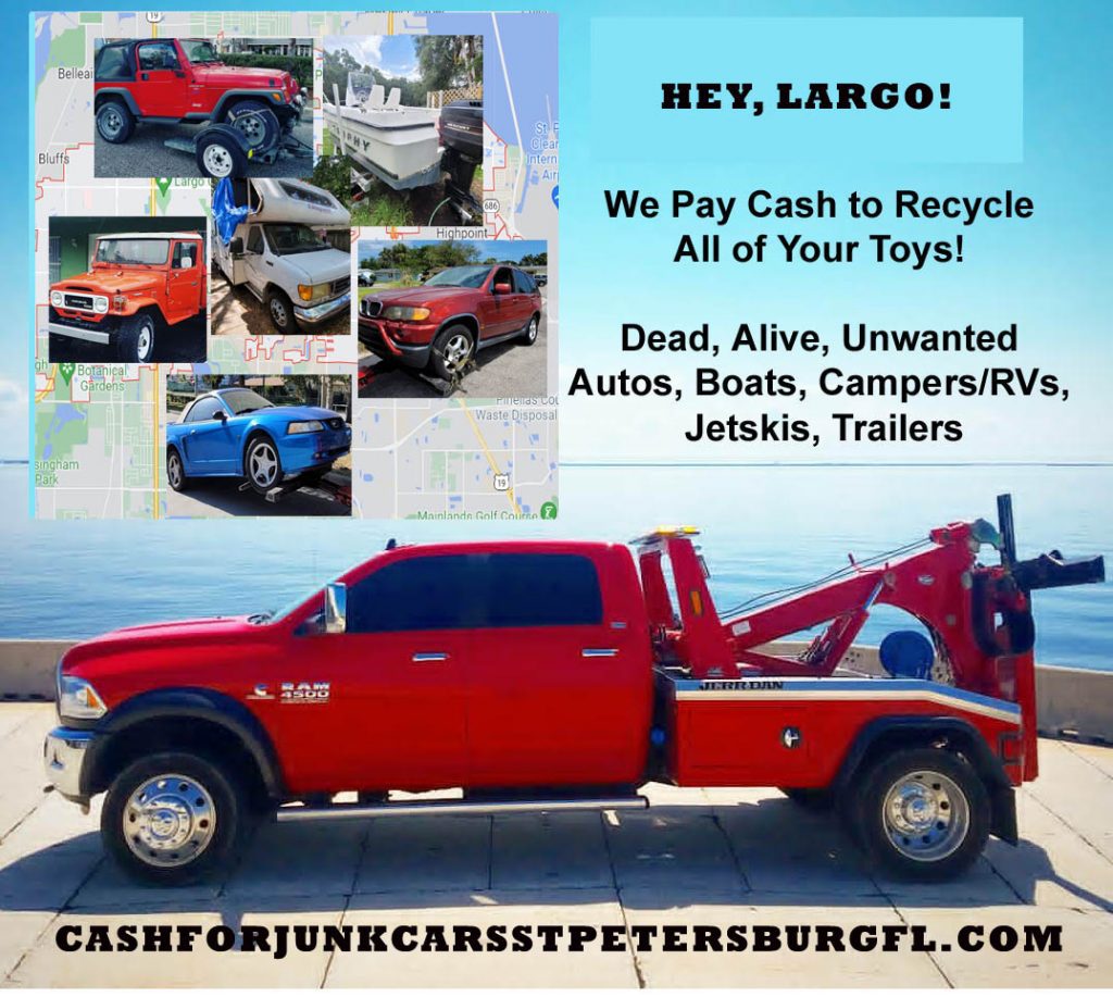 Cash for cars Largo FL, Junk car buyer