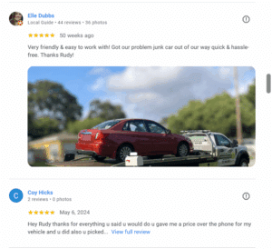Junk Car removal service St Petersburg FL
