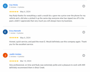 Get cash for cars, easy process St Pete FL